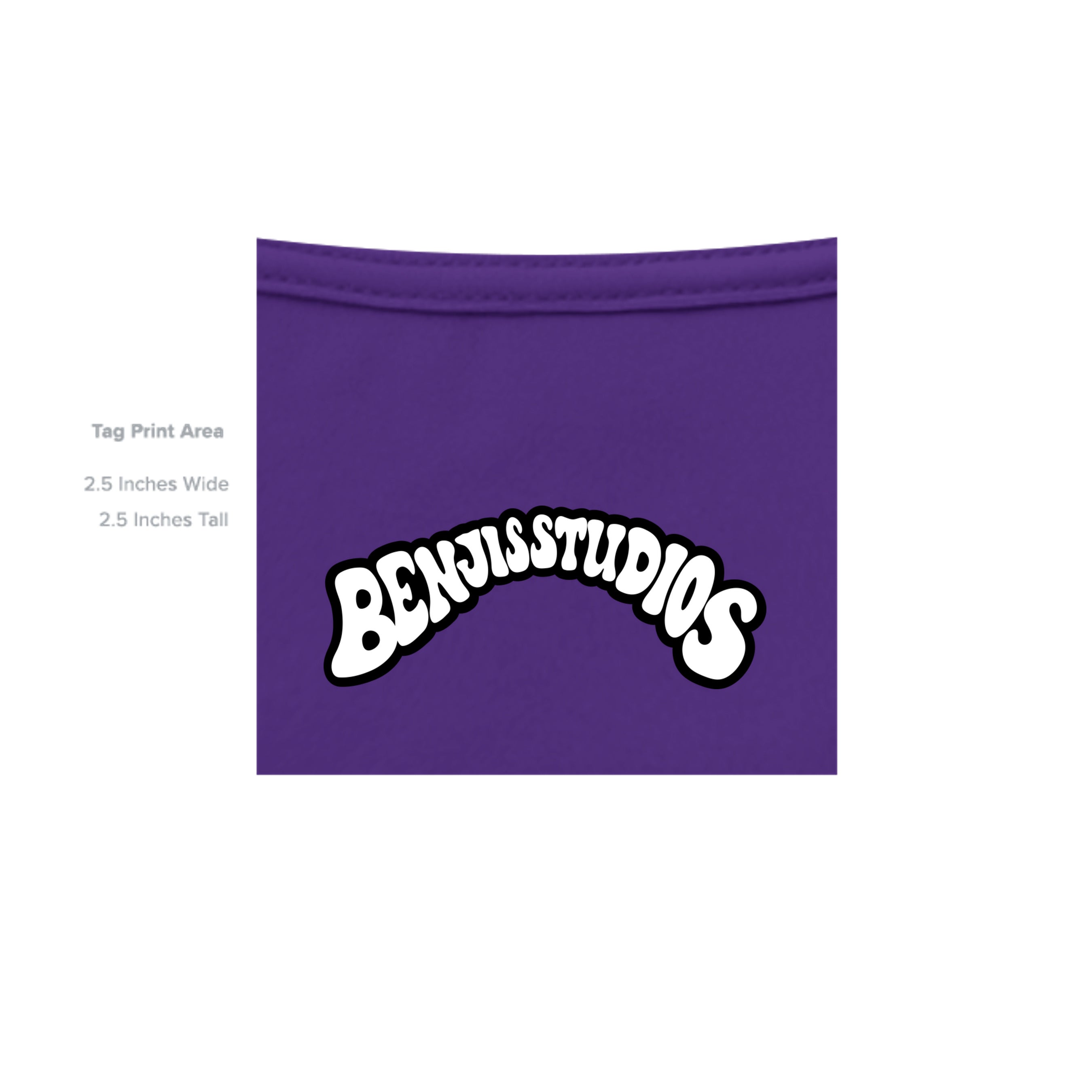 Solid Team Purple Triblend - 3413C - INSIDE_TAG_LINE