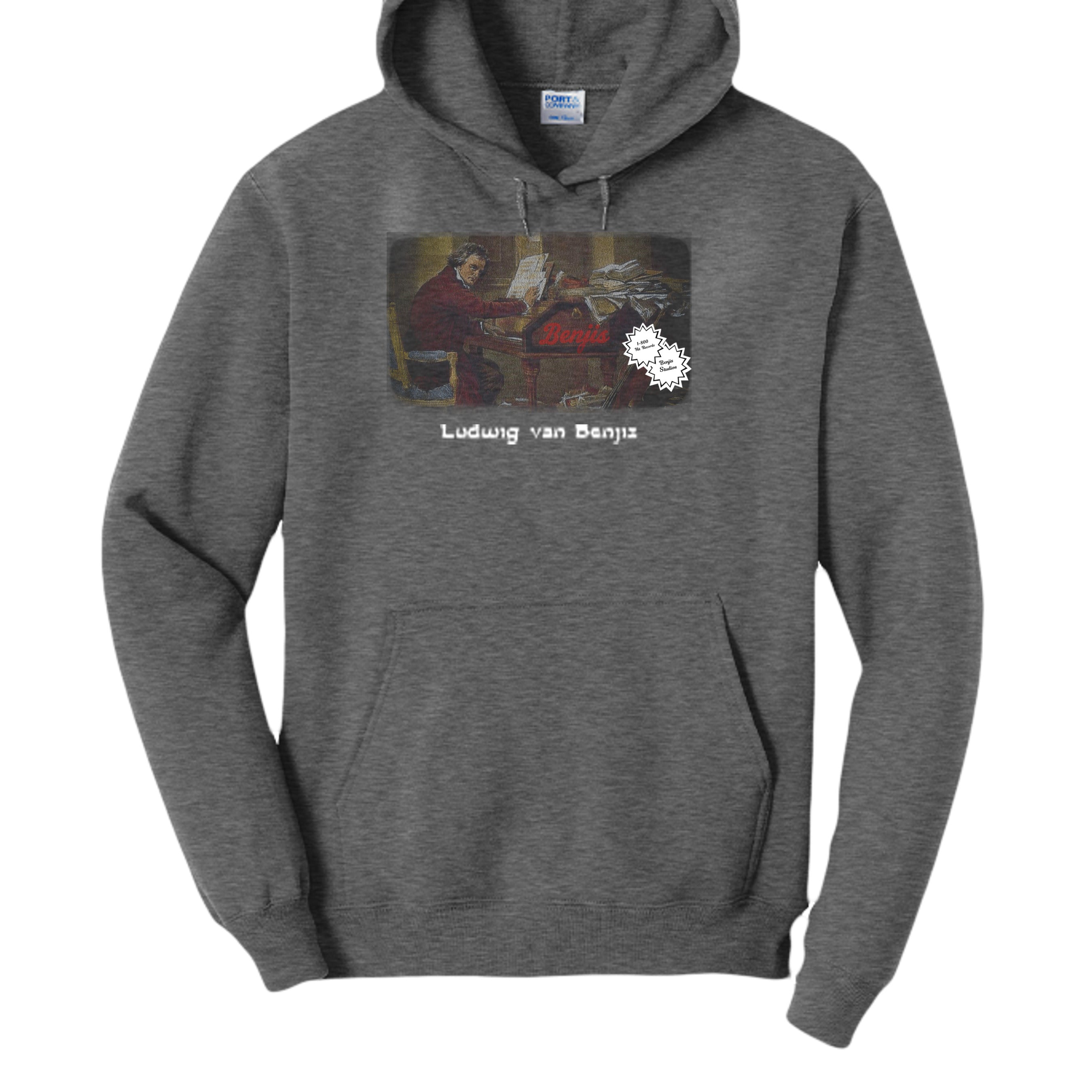 Dark Heather Grey - PC78H - FRONT